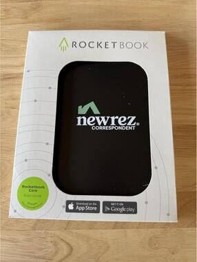 Rocketbook Note Smart Reusable Notebook Scan Share Erase New